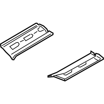 Kia 65517J5000 Panel Assembly-Rear Floor