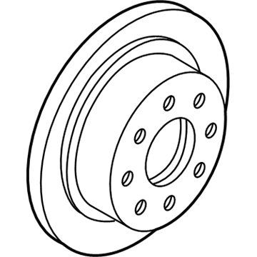 1997 Kia Sephia Brake Disc - 0K2AA26251B