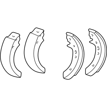 2005 Kia Optima Parking Brake Shoe - 583053CA00