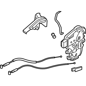 Kia 81320H8020 Front Door Latch Assembly