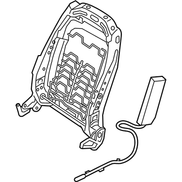 Kia 88310H9020 Frame Assembly-Front Seat B