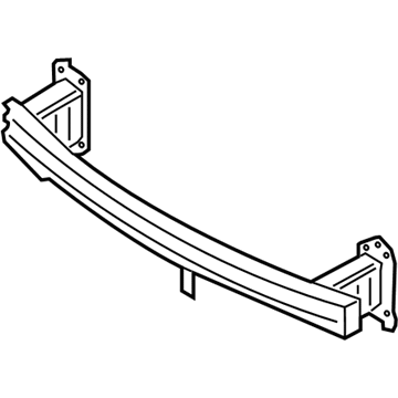 Kia 64900C6510 Beam Complete-Front Bumper