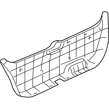 Kia 817503E002WK Trim Assembly-Tail Gate