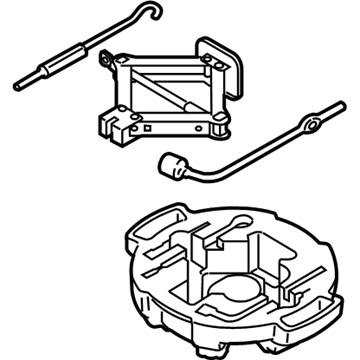 Kia 091302F601 Tool Set-OVM