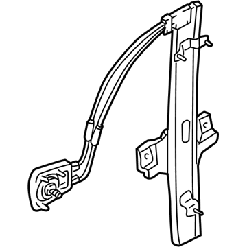 2001 Kia Spectra Window Regulator - 0K2A172560B