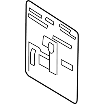 Kia 3245038330 Label