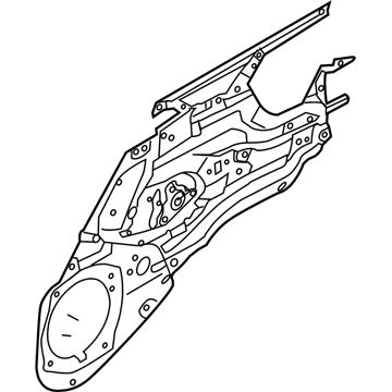 2009 Kia Soul Window Regulator - 824022K001