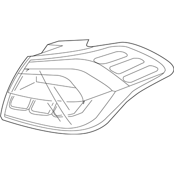 Kia 92402A7430 Lamp Assembly-Rear Combination