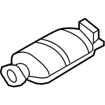 2009 Kia Rondo Catalytic Converter - 2895025560