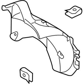 Kia 868221M300 Guard Assembly-Rear Wheel