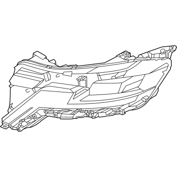 Kia 92102R0020 Lamp Assembly-Head,RH