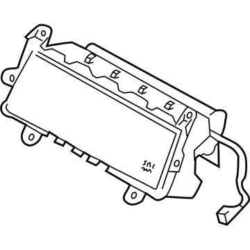 Kia 56920FD000BT Passenger Air Bag Assembly