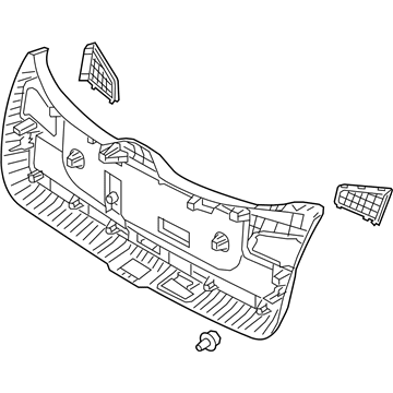 Kia 81750G5000WK Panel Assembly-Tail Gate