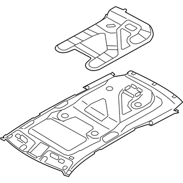 Kia 854012J260H9 Headlining Assembly