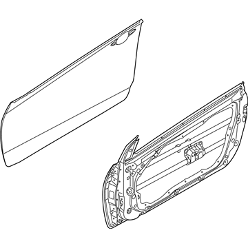 Kia 76004A7200 Panel Assembly-Front Door RH