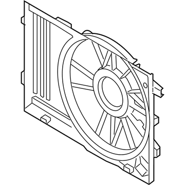 Kia 253502E000 SHROUD-Radiator