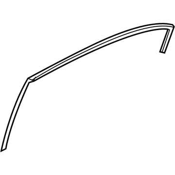 Kia 831603R050 WEATHERSTRIP Assembly-Rear Door Upper