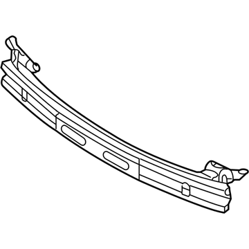 Kia 865304D000 Rail Assembly-Front Bumper