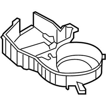 Kia 976173E260 Case Assembly-A/C EVAPORATOR L