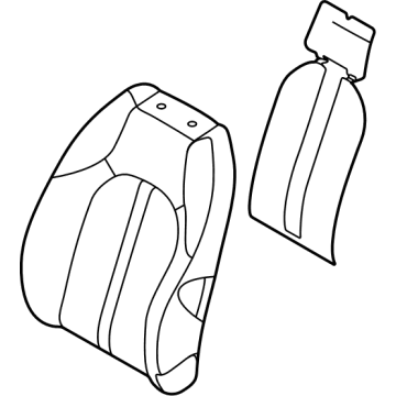 Kia 88450L3020 Pad Assembly-FRT Seat Ba