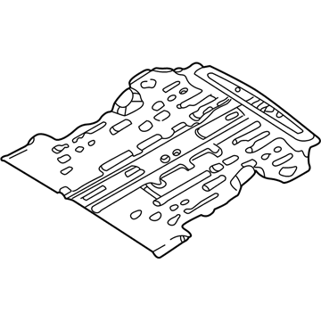 Kia 0K52Y53710A Panel-Rear Floor