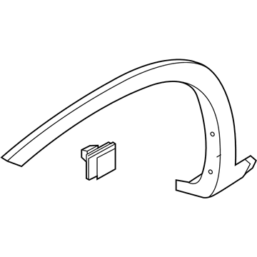 Kia 877121U200 GARNISH Assembly-Fender Si