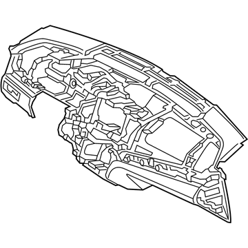 Kia 847603RAA0GVF Frame Assembly-Crash Pad