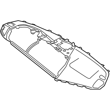 Kia 847103R300WK Crash Pad Assembly-Main