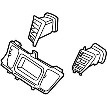 Kia 847403RAB0CA Panel Assembly-Center Facia