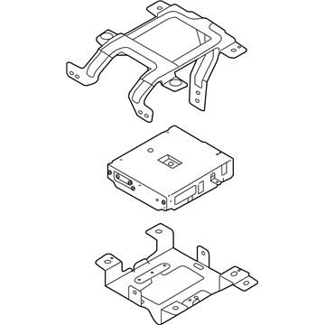 Kia 96510A9600 Head Unit Assembly-MTS