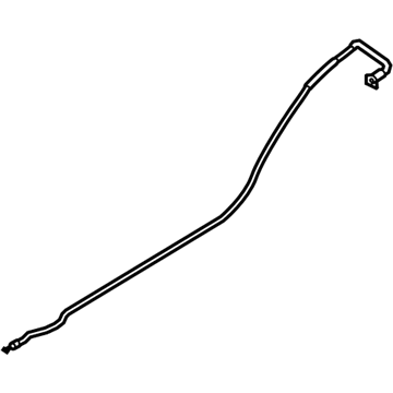 Kia Rio Fuel Door Release Cable - 815901G010