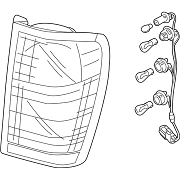 Kia Sedona Tail Light - 924014J000