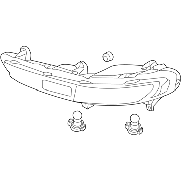 Kia 92405D9700 Lamp Assembly-Rear Fog