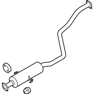 Kia 286501M200 Center Muffler Assembly