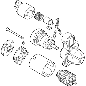 Kia Sorento Starter Motor - 361002G250