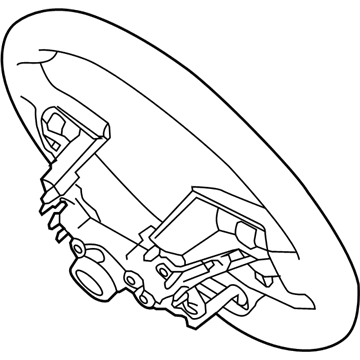 2017 Kia Optima Hybrid Steering Wheel - 56120D4200WK