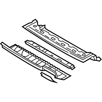 Kia 671303E000 Rail Assembly-Roof Rear