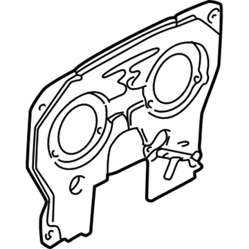 Kia 0K30E10540 Plate Assembly-Seal