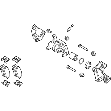 Kia Sorento Brake Caliper Bracket - 58210P4300