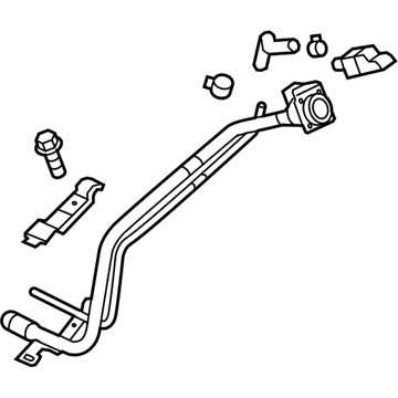 2013 Kia Forte Fuel Filler Neck - 310301M800