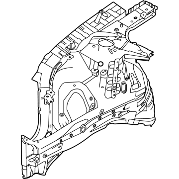 Kia 64501P4000 Panel Assembly-FNDR APRO