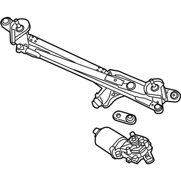 2014 Kia Cadenza Wiper Motor - 981003R000