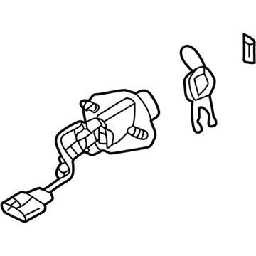 2007 Kia Sorento Door Lock Cylinder - 812503ED00