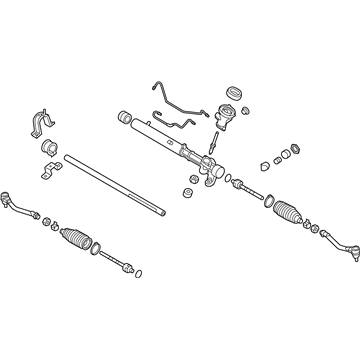 Kia Sedona Steering Gear Box - 57700A9250