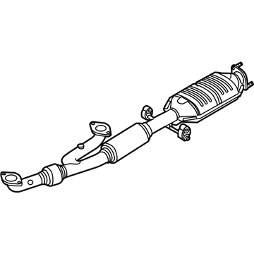 Kia Amanti Muffler - 286103F430