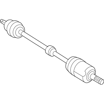 2007 Kia Sportage Axle Shaft - 495001F200