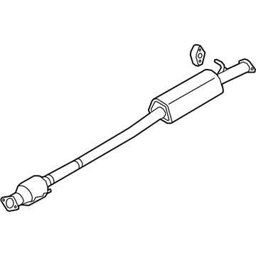 2017 Kia Sportage Exhaust Pipe - 28650D9540