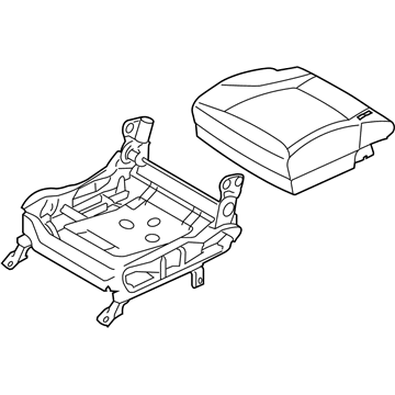 Kia 882003F401NF3 Cushion Assembly-Front Seat,R