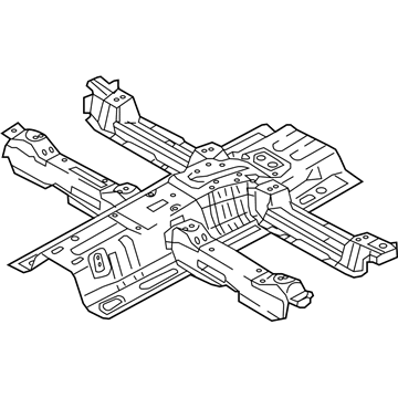 Kia 65130G5000 Reinforcement Assembly-C