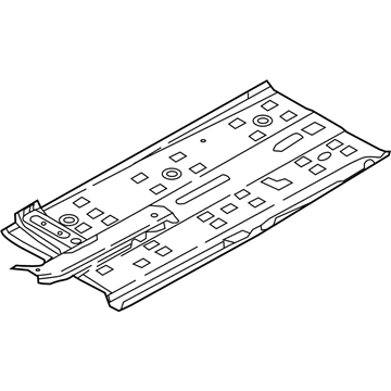 Kia 65120G5000 Panel Assembly-Center Floor